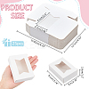 Rectangle Folding Paper Storage Boxes CON-WH0106-01B-02-2