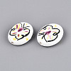 Handmade Porcelain Beads PORC-T134-09-2
