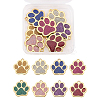 Alloy Enamel Pendants PALLOY-CJ0001-66-RS-4