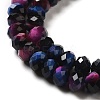 Natural Rainbow Tiger Eye Beads Strands G-NH0002-D02-02-4