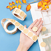 1 Inch Thank You Sticker Self-Adhesive Kraft Paper Gift Tag Stickers DIY-GL0001-05-11-3