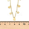 304 Stainless Steel Bib Necklaces for Women NJEW-A065-01C-G-3