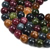 Natural Green Jade Imitation Tourmaline Beads Strands G-B046-08D-12mm-4