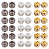 60Pcs 3 Colors Brass Spacer Beads KK-SC0003-98-1
