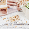 60Pcs 3 Style Brass Pendants KK-BBC0001-32-7