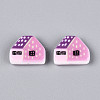 Printed Opaque Resin Beads RESI-N043-09B-01-1