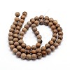 Natural Picture Jasper Round Bead Strands G-J303-08-6mm-2