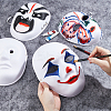 12Pcs 3 Styles DIY Unpainted Masquerade Mask DIY-FH0008-21-3