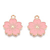 Alloy Enamel Pendants ENAM-S121-115J-3