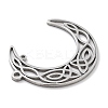 Anti-Tarnish 304 Stainless Steel Pendants STAS-U030-07P-2
