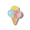 Summer Theme Opaque Resin Cabochons RESI-G106-01E-1