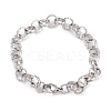 Tarnish Resistant 304 Stainless Steel Rolo Chain Bracelets BJEW-Z011-05P-1