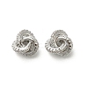 Brass Micro Pave Cubic Zirconia Charms LS-KK-C107-02P-1