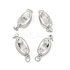 SHEGRACE Brass Box Clasps XGR0092P-166P-1