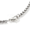 Tibetan Style Alloy Pendant Necklaces NJEW-P284-05AS-3