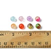 200Pcs 8 Colors Transparent Crackle Acrylic Beads CACR-FS0001-03-6