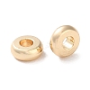 Rack Plating Brass Spacer Beads X-KK-F090-17LG-01-1