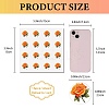 8 Sheets Plastic Waterproof Self-Adhesive Picture Stickers DIY-WH0428-078-2