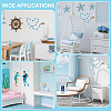 4Pcs 4 Colors Wood & Cloth Beach Chair DIY-ME0002-54-5