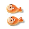 Opaque Resin Cabochons CRES-Q006-03B-1