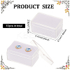 Acrylic Jewelry Storage Box LS-CON-WH0089-10B-2