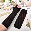 4 Pairs Acrylic Fiber Yarn Knitting Fingerless Gloves AJEW-DJ0001-58D-3
