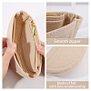 Half Round Felt Purse Organizer Insert AJEW-WH0434-15A-01-4