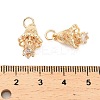 Brass Micro Pave Cubic Zirconia Pendants LS-KK-B133-06G-01-3