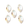 Horse Eye Shape Sew on Rhinestone GLAA-A024-03C-001LA-1