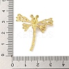 Brass Micro Pave Clear Cubic Zirconia Pendants FIND-Z041-15A-3