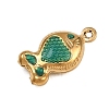 304 Stainless Steel Enamel Pendants STAS-G363-16G-02-2