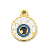 Halloween Theme Ion Plating(IP) 304 Stainless Steel Enamel Pendants STAS-M011-04F-1