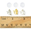 12Pcs 3 Colors Brass Clip-on Earring Findings KK-FS0001-33-5