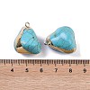 Synthetic Turquoise Pendants KK-F868-32G-02-3