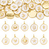 20Pcs 10 Styles Ocean Theme Brass Enamel Pendants KK-TA0002-04-1