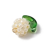 Glass Seed Beads Pendants PALLOY-MZ00592-01-4