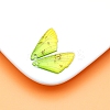 Transparent Resin Pendants RESI-TAC0005-023A-19-1