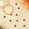 60pcs Autumn Theme Resin Imitation Food Pendants RESI-DC0001-26-4