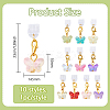 10Pcs 10 Colors PVC Mobile Dustproof Plugs HJEW-WH00166-2