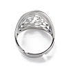 304 Stainless Steel Open Rings for Women RJEW-S240-03P-3