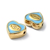 Ion Plating(IP) 304 Stainless Steel Enamel Beads STAS-Q318-11D-2