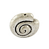 Tibetan Style Alloy Snail Shell Beads X-TIBEB-5570-AS-FF-1