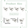 50Pcs Mother's Day Theme FIND-SC0013-81AS-2