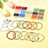 DIY Glass Beads Bracelets Jewelry Making Kit DIY-FS0007-70-10