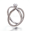 304 Stainless Steel Finger Rings RJEW-E158-23P-1