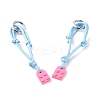 Polyester & Spandex Cord Bracelet Sets BJEW-JB06367-03-6