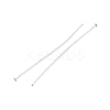 Tarnish Resistant Stainless Steel Flat Head Pin Jewelry Findings X-STAS-E023-0.6x35mm-2