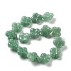 Natural Green Aventurine Beads Strands G-P520-A02-01-3