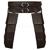 Medieval PU Imitation Leather Thigh Waist Armor AJEW-WH20054-091B-7