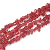 Baking Paint Glass Beads Strands LS-G-S313-03-1